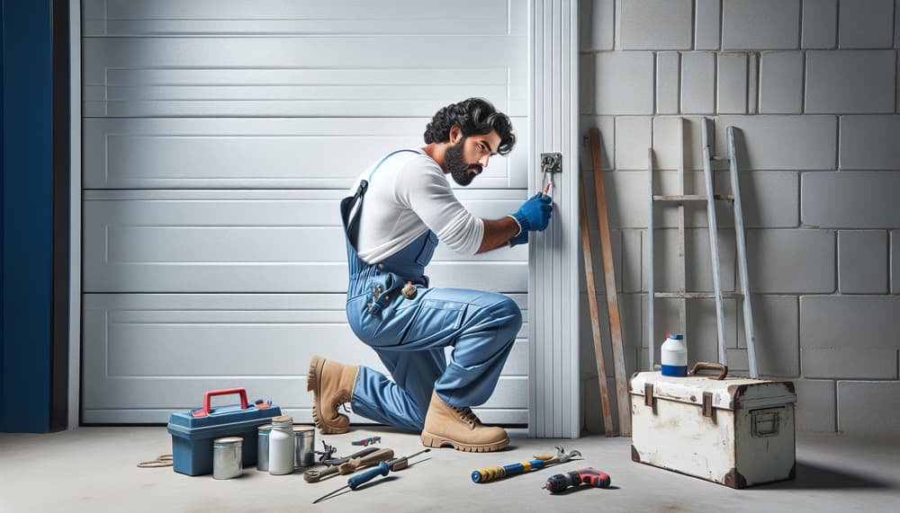 Garage door work in Lee