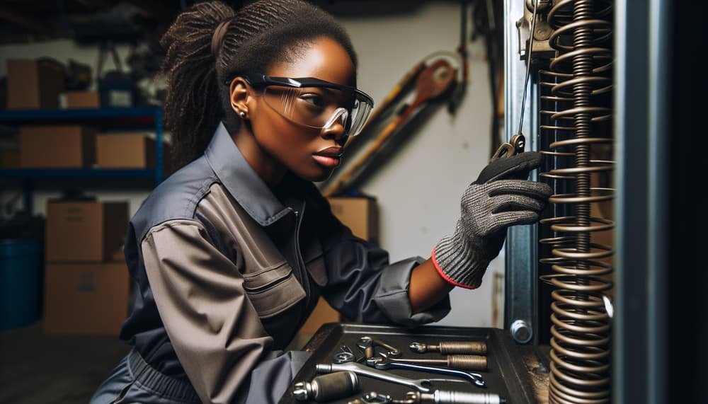 Garage door work in Chatham
